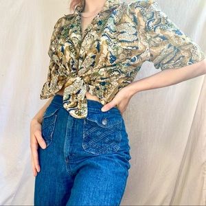 Retro Silk Shirt